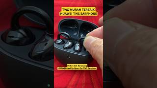 TWS TERBAIK buat OLAHRAGA - Review HUAWEI FreeClip Open-Ear TWS Earphone #twsmurah