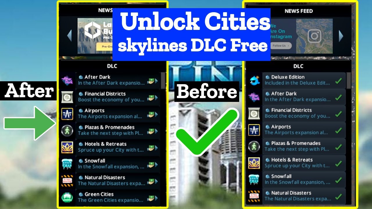 How To Unlock Cities Skylines All DLCs For Free On Steam And Epic 2023 ...