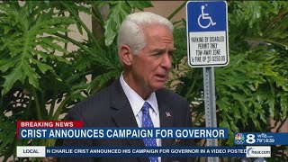 Rep. Charlie Crist jumps into Florida governor race