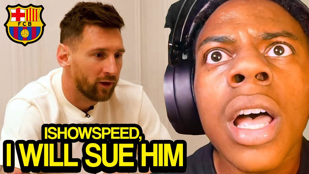 Ishowspeed Reacts To Messi S Response Youtube