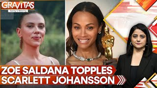 Zoe Saldaña Becomes Highest-Grossing Actor of All Time, Surpassing Scarlett Johansson | GRAVITAS
