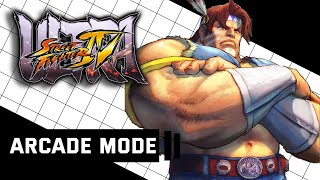 Ultra Street Fighter IV Arcade Mode with T.Hawk No Continue