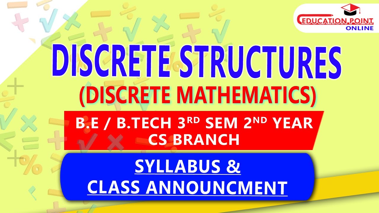 RGPV Discrete Structures (Discrete Mathematics ) CSE B.tech 3rd Sem 2nd ...