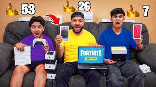 For Every Crown, You Win An iPhone (FORTNITE!)