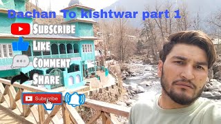 Dachan To Kishtwar Most Dengerous road part 1 || 😱 #motovlog