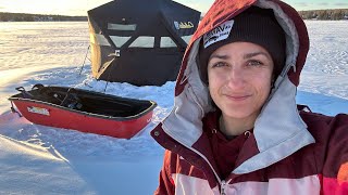 Belle Pêche winter camping 3 nights on the Saguenay Fjord