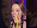 easiest last min devil halloween makeup hack 😈 halloweenmakeuplook makeuphacks halloween makeup