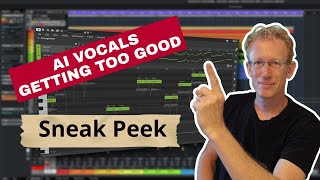 AI Vocals Getting Too Good - Sneak Peek | Dreamtonics Synthesizer V