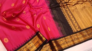 #50 Beautiful Gadwal Silk Sarees Collection From J.Anusha Latest Fashions.