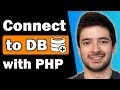 How to Connect to Database with PHP & PDO | Object Oriented PHP Tutorial