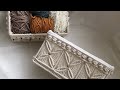 Makrome Kutu Yapılışı / Macrame Box