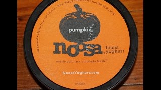 Noosa Finest Yoghurt: Pumpkin Review