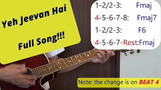 Yeh Jeevan Hai - Guitar Chords - Cover song - Full Song