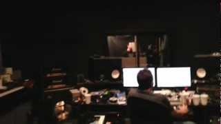 After Redemption recording Vocals on "Through The Pain".mp4