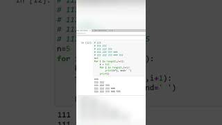 python pattern 24