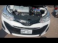 Toyota Yaris Chassis & Engine Number Loction