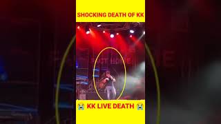 kk death performance|| Kk live death 😭😭|| singer KK dead||