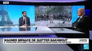 Groupe Wagner à Bakhmout : comment interpréter les propos d'Evgueni Prigojine ? • FRANCE 24