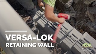 Building a Versa-Lok Retaining Wall | Outdoor Hardscapes