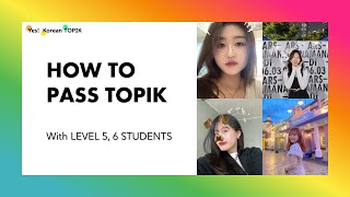 [KOR/ENG] How To Pass TOPIK 5, 6 “토픽 공부 방법”  with level 5, 6 students 得到6级的方法