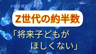 ＃839 Z世代の約半数「将来子どもがほしくない」理由は「お金の問題」「育てる自信がない」「子どもが好きではない」「自由がなくなる」が多くを占めました。　　　2023.2.28.