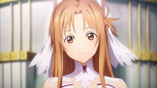 Asuna stays behind with Kirito in the Underworld - Sword Art Online Alicization War Of Underworld