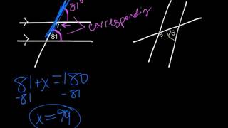 Same Side Interior Angle Practice