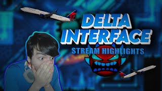 Delta Interface by Platnuu STREAM HIGHLIGHTS | Geometry Dash