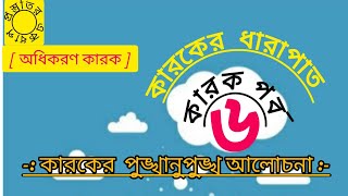 কারক কাকে বলে, কত প্রকার ও কি কি? অধিকরণ কারক কাকে বলে? বাংলা ব্যাকরনঃকারক-২০২৫।(@প্রস্তুতির একধাপ)