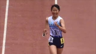 関東インカレ2017 女子1部10000mW決勝