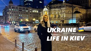 UKRAINE 🇺🇦 LIFE IN KIEV, JANUARY 8, 2025. The Streets of Kiev, Ukraine. Street Scenes.