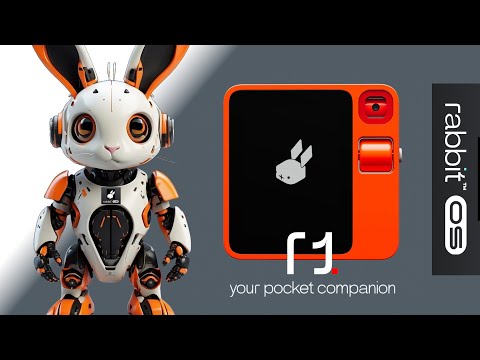 Rabbit R1: A pocket Companion That Moves AI from Words to Action.
