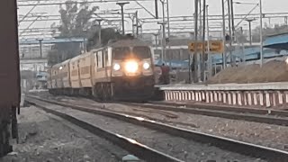 Insane 🔥Acceleration by WAP7 with 6 coacher nauchandi express .