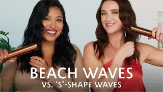 Wavy Hair Tutorial: Beach Waves vs. S-Shaped Waves | Sephora