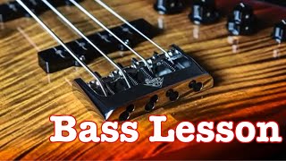 When the War is Over - Cold Chisel bass lesson