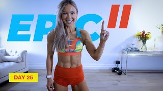 1 Hour Dumbbell Full Body CARDIO Complex Workout | EPIC II - Day 25