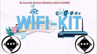 Hikvision Wi Fi Kit Strong Capability installation| Hikvision wifi camera solution| cctv camera