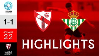 1-1: el Sevilla Atlético iguala ante el Betis Deportivo con el respaldo de casi 4.000 Sevillistas