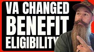 BIG Change to Eligibility for Benefit! $1,536 per month VA Benefit for Chapter 35