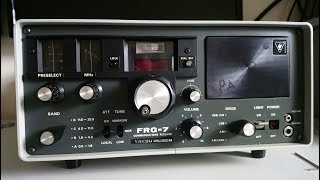 My latest receiver-A Yaesu FRG-7!