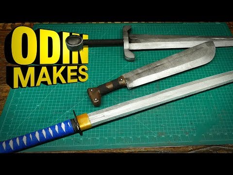 Odin Makes: 3 Different Swords Odin Makes: 3 Different Swords