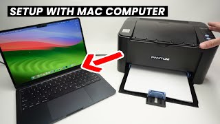 Mac Wireless Setup With Pantum P2500W \u0026 P2502W Printer