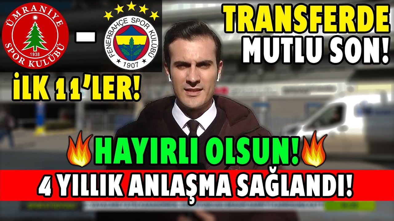 Son Dakika! F.Bahçe Transferi Bitirdi! HAYIRLI OLSUN! L Ümraniyespor ...