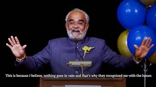 Mr. Savji Dholakia Speech at 38th Annual IDCA Las Vegas Gala 2022 | Hari Krishna Export