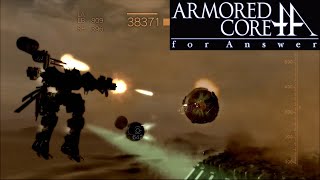 Armored Core for Answer | Defeat Unidentified AF [Hard] | Rank S (No Damage)