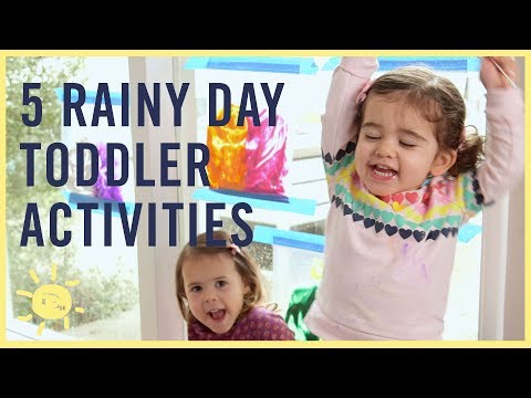 PLAY rainy day activities for toddlers!