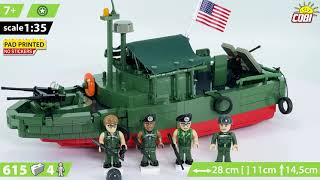 (COBI-2238) 💥Patrol Boat, River Mk II💥