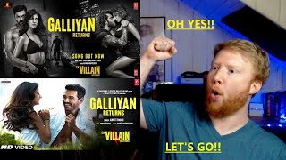 Galliyan Returns Song REACTION!! | Ek Villain Returns | John,Disha,Arjun,Tara | Ankit T,Manoj