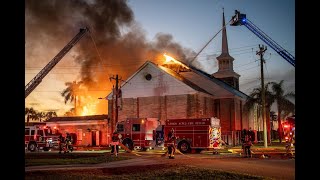 Christ at the Crossroads Structure Fire