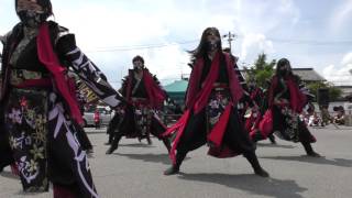 よさこい炎舞連『神陽～Sin～』（神弥）  2017.7.8一身田七夕祭り2回目